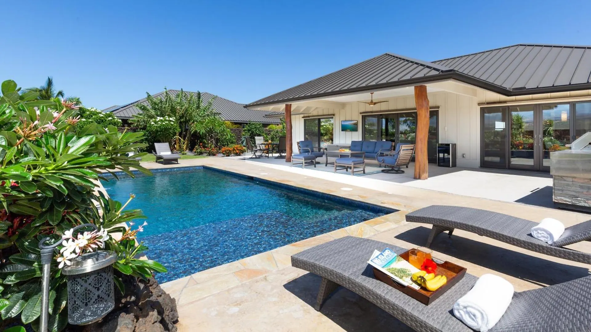 Hébergement de vacances Island Seabatical Restful 3Br Ainamalu Home With Private Pool Waikoloa États-Unis