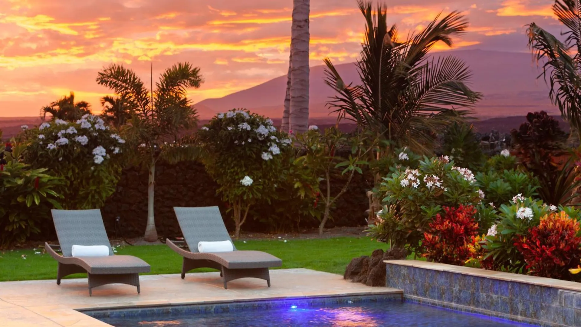 Hébergement de vacances Island Seabatical Restful 3Br Ainamalu Home With Private Pool Waikoloa